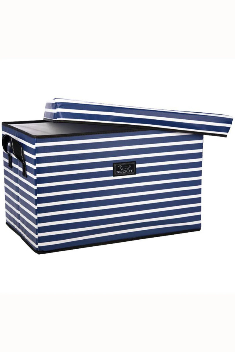 Rump Roost Large Storage Bin | Nantucket Navy – The Polka-Dot Palm