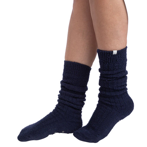 Slouchy Marshmallow Socks | Navy