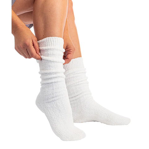 Slouchy Marshmallow Socks | Cloud