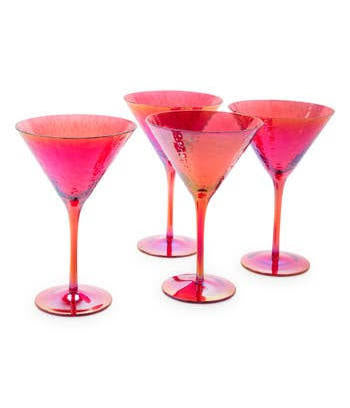 Aperitivo Martini Glass | Luster Red
