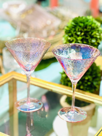 Apertivo Martini Glass | Luster Pink