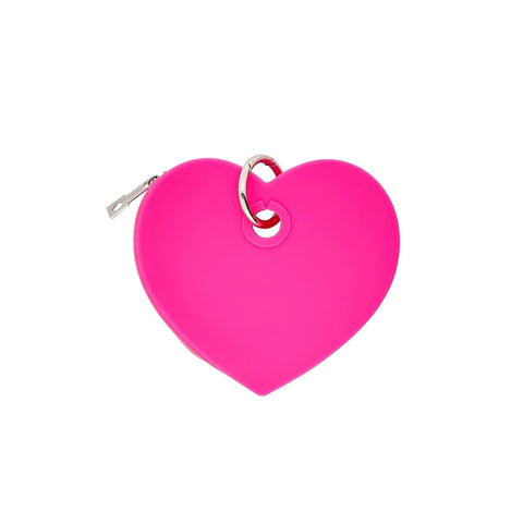 Ossential Pouch | Silicone Heart Pouch | Tickled Pink