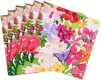 Halstead Floral Paper Cocktail Napkins