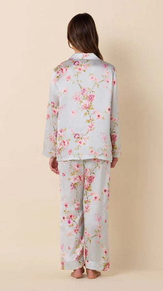 Morning in Kyoto Long-Sleeved Silk Pajama