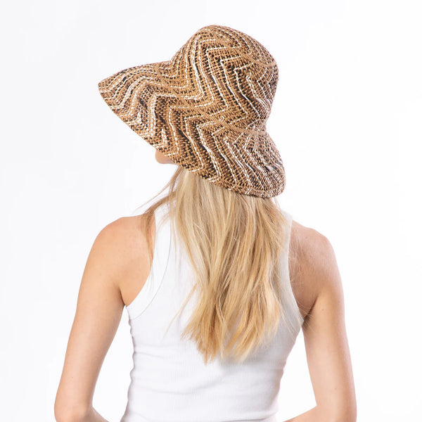 The Briza - Open Weave Round Crown Hat