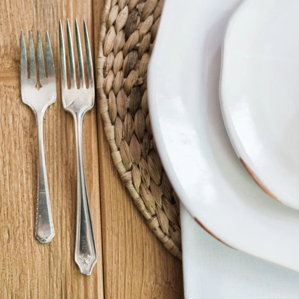 Found Silver Plate Flatware, Set of 5