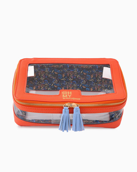 Orange Tile Storage Bag