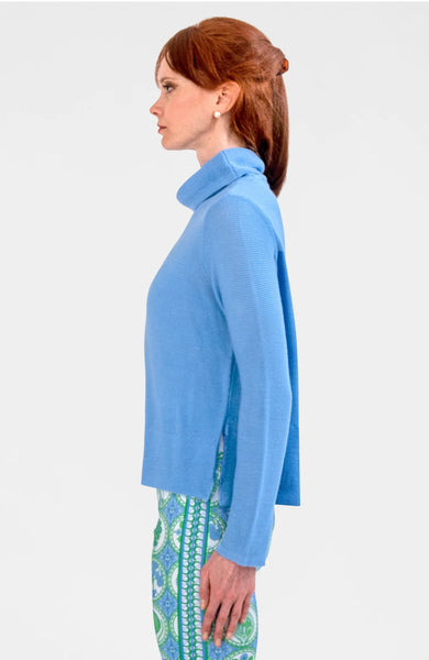 Knit Knit Turtleneck Sweater | Periwinkle