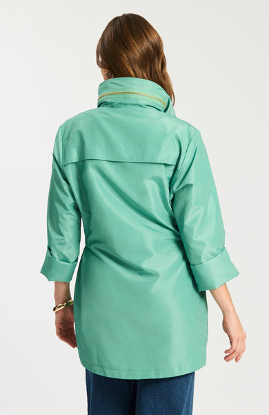 Newport Rain Slicker | Creme de Menthe