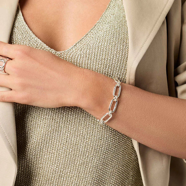 Sahara Demi Link Bracelet - Silver