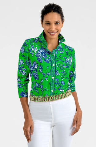 Boyfriend Shirt - English Garden - Kelly