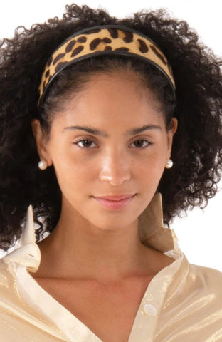 Leopard Headband | Leo Black
