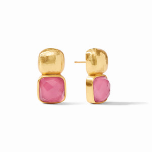 Catalina Earring | Iridescent Peony Pink