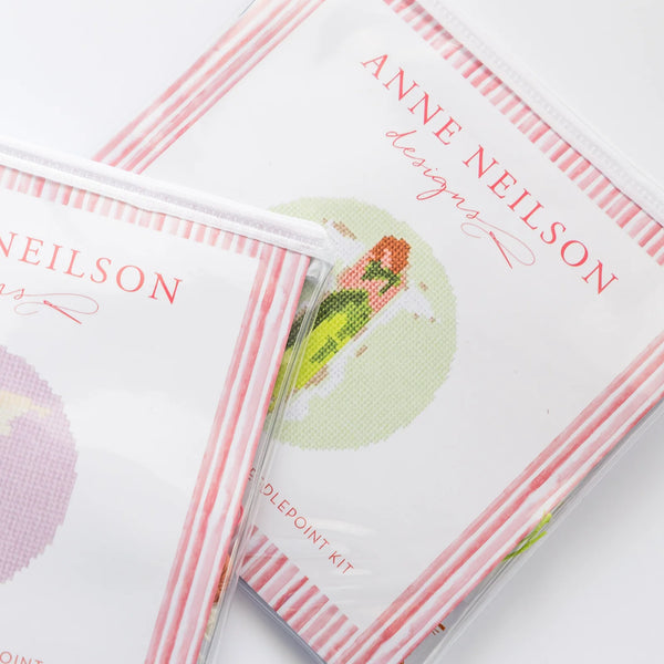 Green Angel Beginner Needlepoint Kit