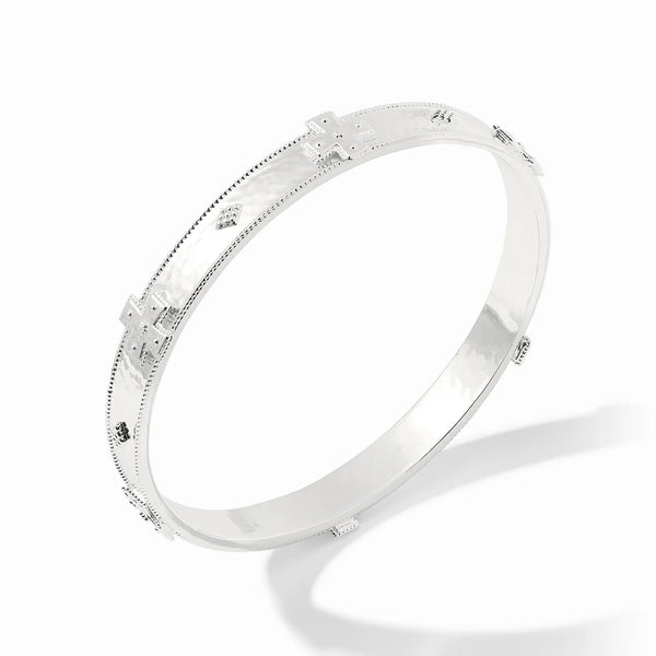 Canterbury Bangle | Silver