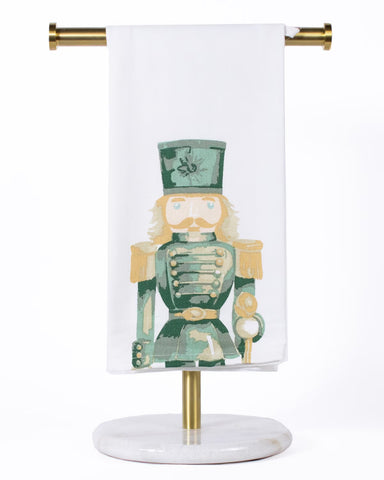 Watercolor Nutcracker Hand Towel