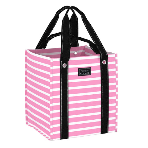 Bagette Grocery Tote | Palmetto Pink