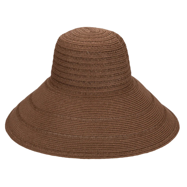Newport - Women's 6-way Round Crown Sun Hat | Brown