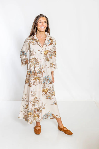 Maple Field & Feather© Ruthie Shirt Dress Long