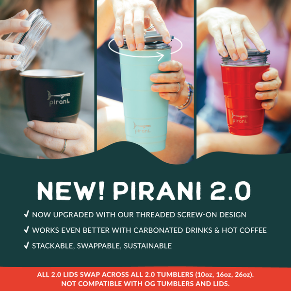 16oz (2.0) Insulated Stackable Tumbler | Solar Orange