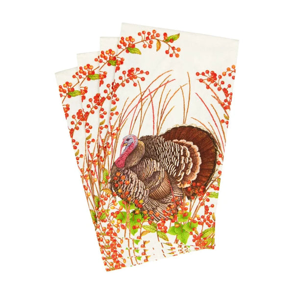 Turkey and Berries Guest Towels
