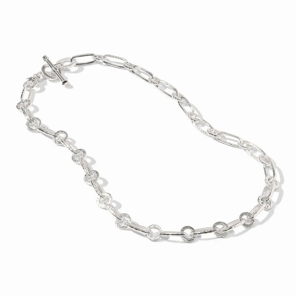 Palladio Link Necklace | Silver