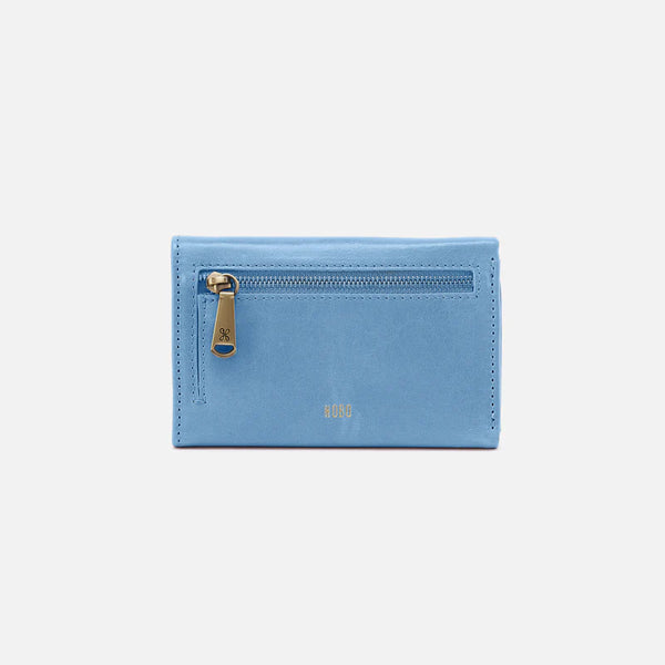 Jill Trifold Wallet | Faded Denim