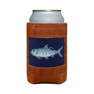 Tarpon Needlepoint Can Cooler