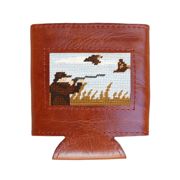 Upland Shoot Needlepoint Can Cooler