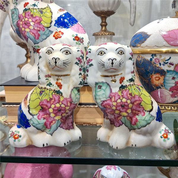 Staffordshire Small Dog | Tobacco Leaf