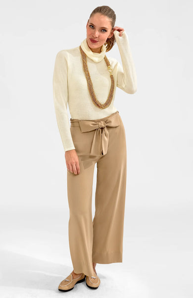 Knit Knit Turtleneck Sweater | Cream