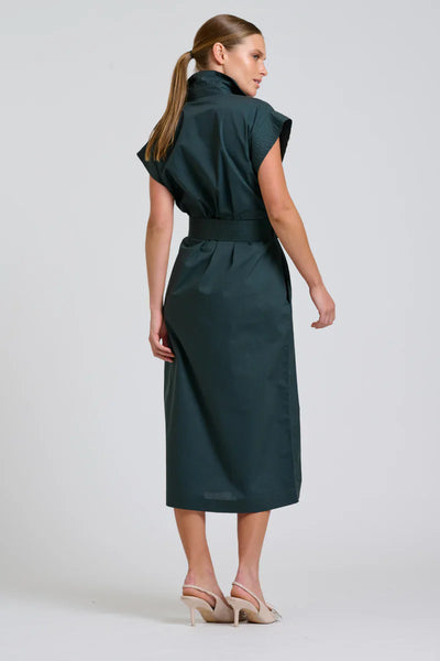The Fifi Shirt Dress - Slate