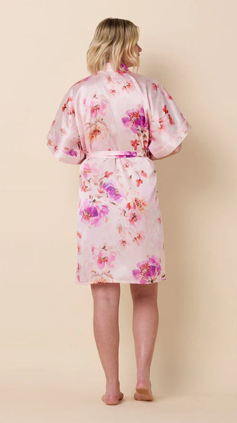 Morning In Savannah Silk Kimono Robe