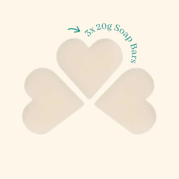 Lily of the Valley Heart Guest Soaps