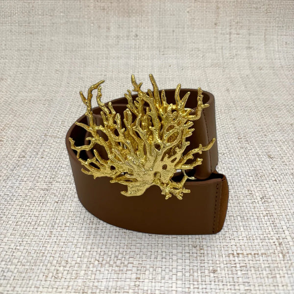 Coral Belt Buckle