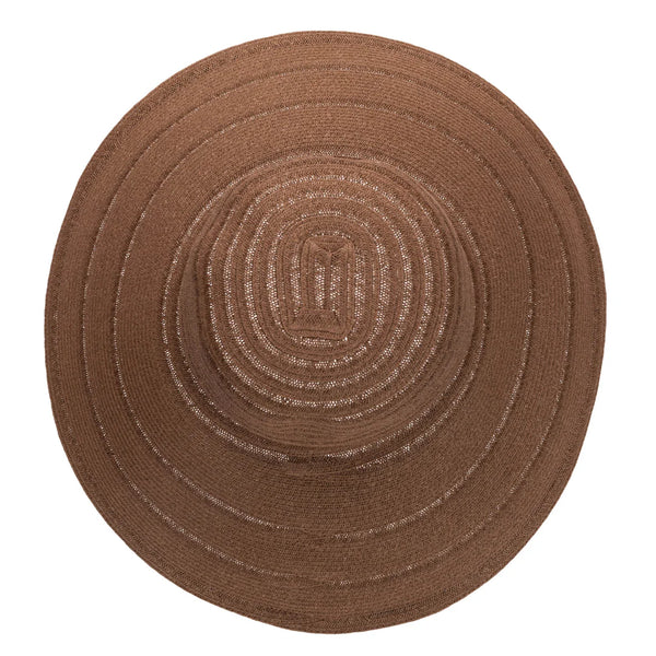 Newport - Women's 6-way Round Crown Sun Hat | Brown