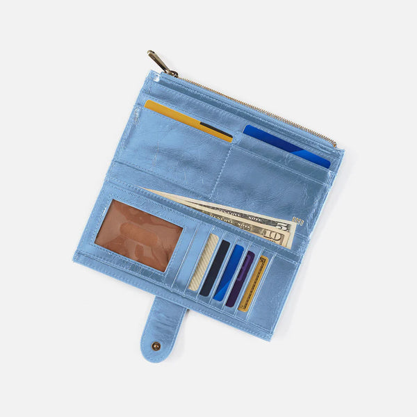 Dunn Continental Wallet | Faded Denim