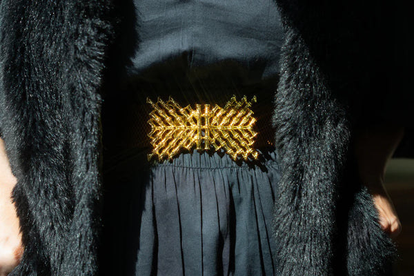 XX Bamboo Belt Buckle