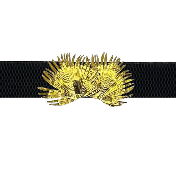 Palm Frond Belt Buckle