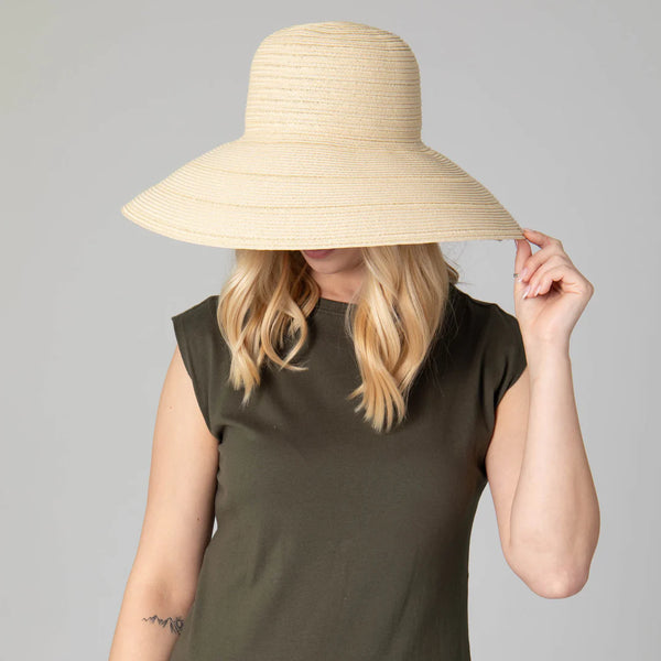 Newport - Women's 6-way Round Crown Sun Hat | Natural
