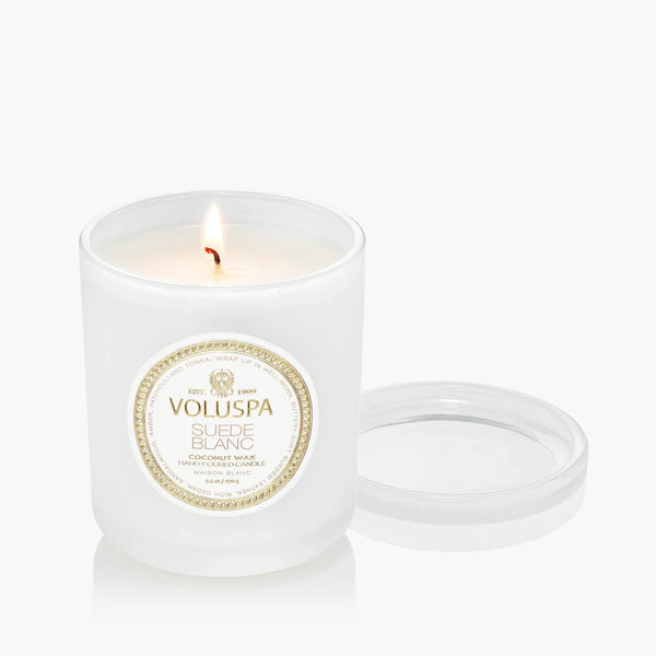 Suede Blanc - Classic Candle 9.5oz