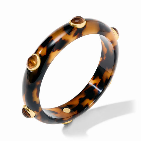 Carnaby Stone Bangle | Tortoiseshell
