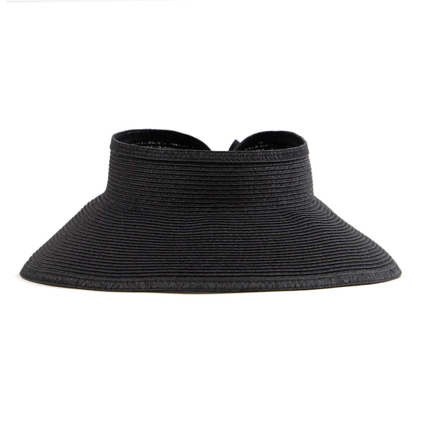 Signature Women's Ultrabraid Large Brim Visor | Black