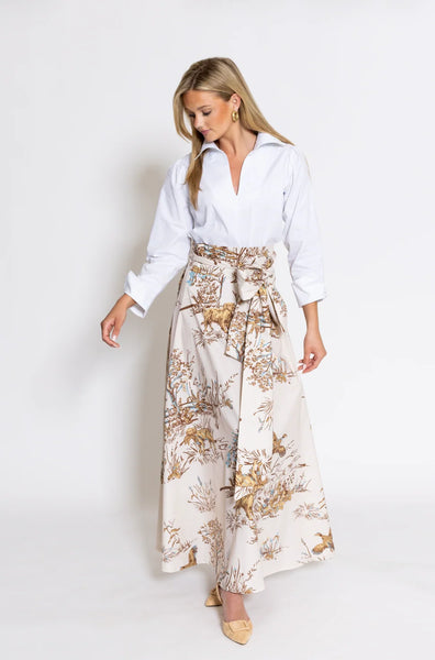 Classic White Lana Relaxed Shirt