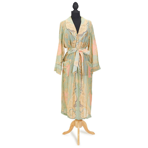 Aqua Rococo Robe