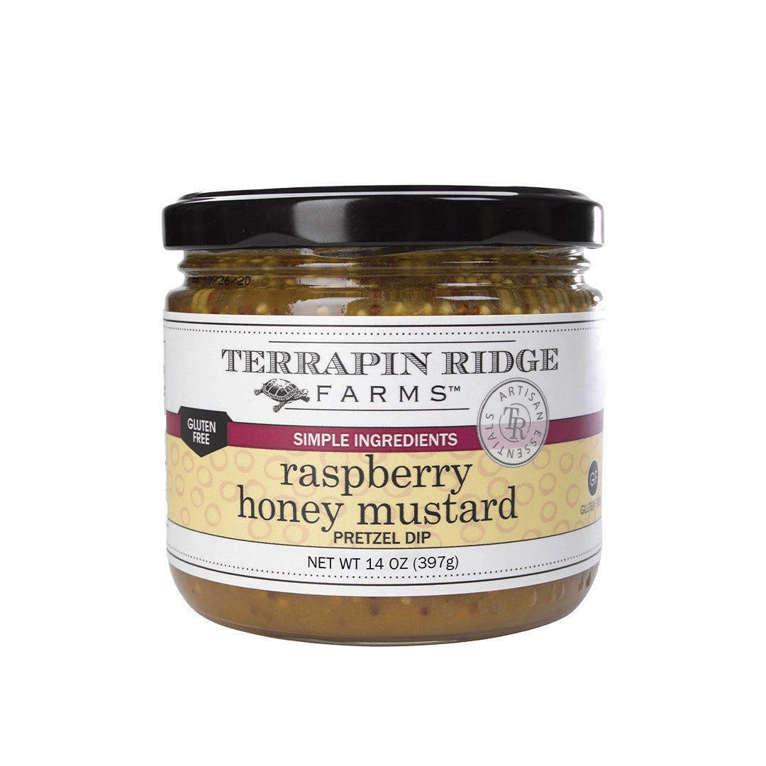 Raspberry Honey Mustard Pretzel Dip