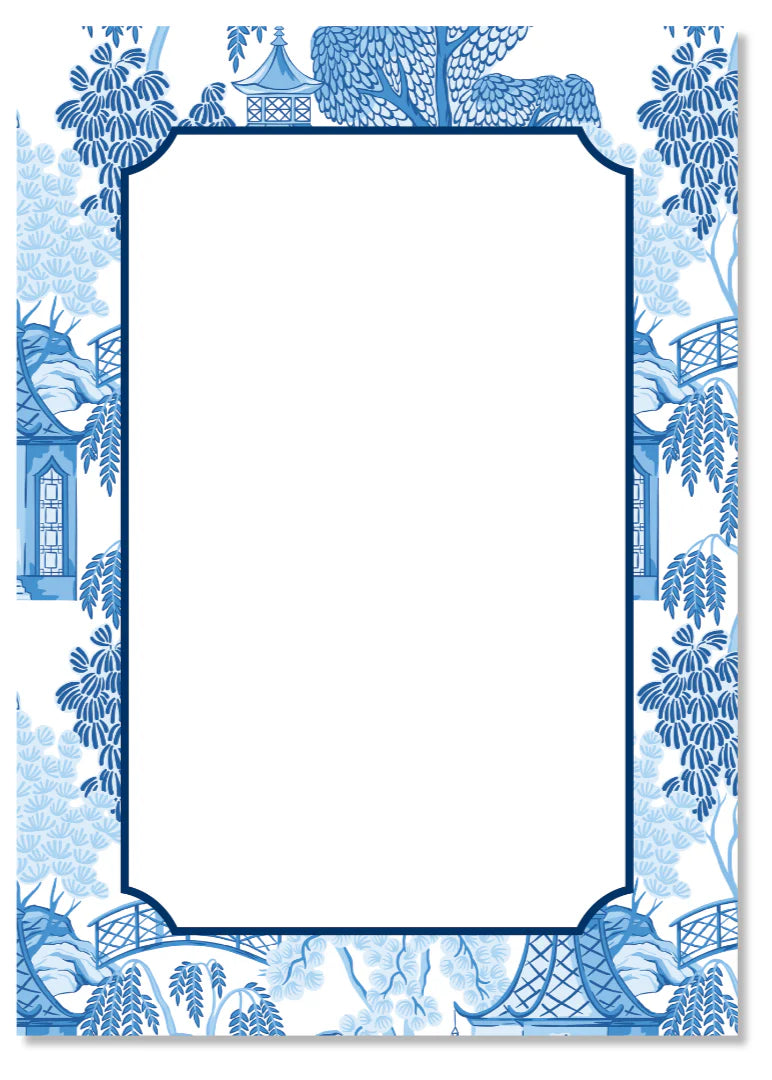 Pagodas + Palms Notepad