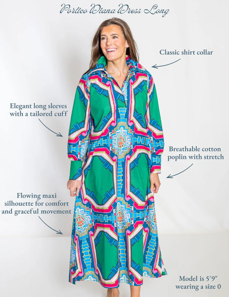 Portico© Diana Dress Long
