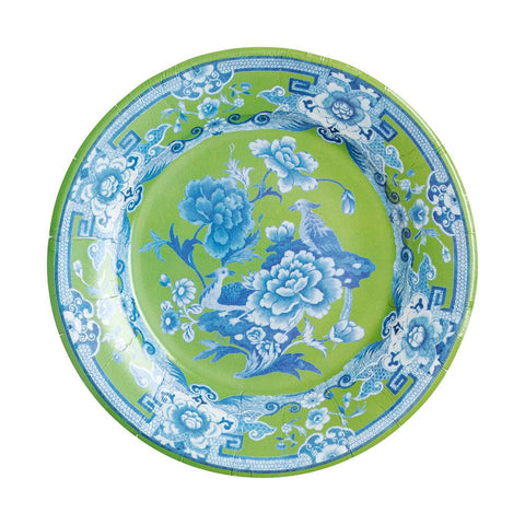 Green and Blue Plate Salad/Dessert Plates
