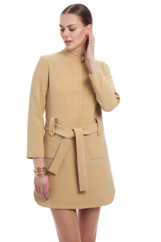 Mrs. O Dress | Camel